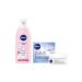 NIVEA Aqua Sensation Revitalizing Care Cream 50 ml Facial Soothing Toner 200 ml