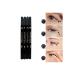 Double Sided Moon - Star - Heart and Flower Patterned Pencil Eyeliner 4 Pieces