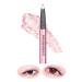 Black Rouge Glitter Soft Textured Shimmering Stick Eyeshadow Drop Eyes Stick Glitz Petal Glitz