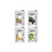 SMOOL Freeze Dried 4-Piece Set Green Fig-Black Mulberry-Banana-Apple Freeze Dried - Freeze Dry Mix Pack Of 4