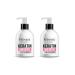 Fitness Professional Repair Keratin Botox Hair Botox 250 Ml 2 Pieces for Damaged and Dry Hair