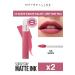Maybelline New York Maybelline Super Matte Liquid Lipstick That Lasts All Day 125 Inspirer X2