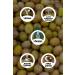 RETURN TO THE AEGEAN Homemade Traditional Green Scratched Olives - 2 Kg. (NATURAL BRINE CONTAINS ONLY SALT AND WATER) - Buy Online on GoSupps.com