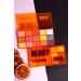 IMAN OF NOBLE 15-Piece Berry Cola Colored Orange Packaging Pearlescent and Matte Eyeshadow Palette