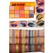 IMAN OF NOBLE 15-Piece Berry Cola Colored Orange Packaging Pearlescent and Matte Eyeshadow Palette - Buy Online on GoSupps.com
