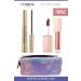 L'Oreal Paris Loreal Telescopic Instant Long Lashes-Maybelline Shiny and Full Lips 009 Topaz Makeup Set