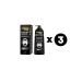 Softto Plus Black Shampoo for White Hair 350ml 3 Pieces Eco Package