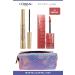 L'Oreal Paris Loreal Telescopic Instant Long Lashes-Maybelline Permanent and Full Lips 15 Peachy Makeup Set