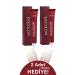 Exicolor Hair Dye Tube 60 Ml 5.66 Wine Red 2 Pieces (Set of 4 with Oxidant Gift)