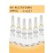 HYDRA LUMINA Mv Multivitamin Revitalizing Skin Care Ampoule Six Pieces