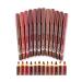 Tikatti Ultra Soft Thick Lip Pencil Set of 12 - Jumbo Pencil Lipstick