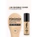 Flormar Invisible Cover HD Light Texture & Semi-Glossy Finish SPF30 Foundation - Buy Online on GoSupps.com
