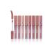 MUJGAN Hat Design 8-Piece Liquid Lipstick Set