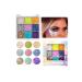 ROWENAROSE 9 Glitter Eyeshadow Palette Festival Colors - Buy Online on GoSupps.com