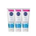 NIVEA Refreshing Facial Cleansing Gel with Vitamin E 225 ml All Skin Types * 3 Pieces