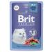 Brit Premium spiders for kittens with veal and carrots 85g x 14 pcs - Buy Online on GoSupps.com