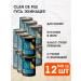 CLAN Wet feed de File for cats goose monobelkovy 340 g 12 pcs