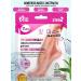 7DAYS Foot mask exfoliating socks for pedicure set 2pcs - Buy Online on GoSupps.com