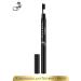 ffleur Eyebrow pencil with a brush Brow+Brush Pencil tone Black