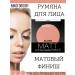 BELOR DESIGN Face blush dry matte Matt Touch tone 203