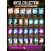 Hotel Collection Cosmetic set in cards. (hotels cosmetics) - 100pcs - Buy Online on GoSupps.com
