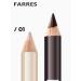 FARRES Contour pencil for eyebrow eyes black - Buy Online on GoSupps.com