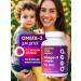 QEEP Omega 3 for children with vitamin D and e for immunity and growth