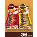 KDV Fried almond bar Nut & Go 36pcs - Buy Online on GoSupps.com