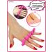 TERENBERG Separators for the fingers of the pedicure of manicure 50 pairs 100pcs - Buy Online on GoSupps.com