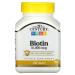 21st Century BIOTIN 10 000 for hair vitamins B7 120 tab - Buy Online on GoSupps.com