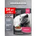 X-CAT Wet food for sterilized cats salmon 85 g 24 pcs