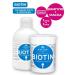 Kallos Cosmetics Biotin set of cosmetic mask 1 l. + Shampoo 1 l