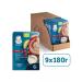 Gerber Porridge milk apple-rally from 6 months. 180g 9 pcs