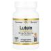 California Gold Nutrition Luthein with Zeaksantin 20 mg