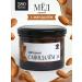 The Good Beekeeper Mountain honey with almonds 280 g per glass.