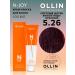 Ollin Professional Hair dye n-joy 5.26 Light brown-haired purple-red