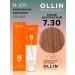 Ollin Professional Hair dye n-joy 7.30 blond golden