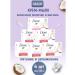 DOVE Coconut milk and jasmine petals A set of 6 pcs 135g