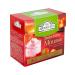 Ahmad Tea Tea in pyramids green strawberry mousse 20 bags x 4pcs - Buy Online on GoSupps.com