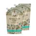 Grandma Agafia's Recipes Black soap for hands of grass and Agafia's collection 500ml 2pcs