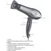 Galaxy Hair hair dryer with the nozzle GL4316 +Gift! - Buy Online on GoSupps.com