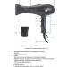 Galaxy Professional hair hair dryer with GL4340 nozzles - Buy Online on GoSupps.com