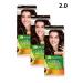 Garnier Color Naturals 2.0 hair dye elegant black 3 pcs - Buy Online on GoSupps.com