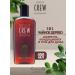 American Crew Shampoo air conditioning shower gel 3B1 TeA Tree 450 ml