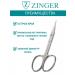 ZINGER Manicure scissors for cuticle and nails with a bend - Buy Online on GoSupps.com