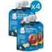 Gerber Fruit puree apple banana from 6 months 90 g 4 pcs
