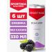 SPORTINIA SN BCAA 6000 without sugar blackberry 330 ml 6 pcs