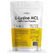 ATHLETIC FOOD L-lysin hydrochloride L-Lysine HCl 100% Pure Powder 300 g - Buy Online on GoSupps.com