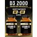 aTech nutrition Premium Vitamin D3 2000 ME 60+60 capsules