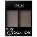 LavelleCollection Eyebrow shadows graphite palette tone 01